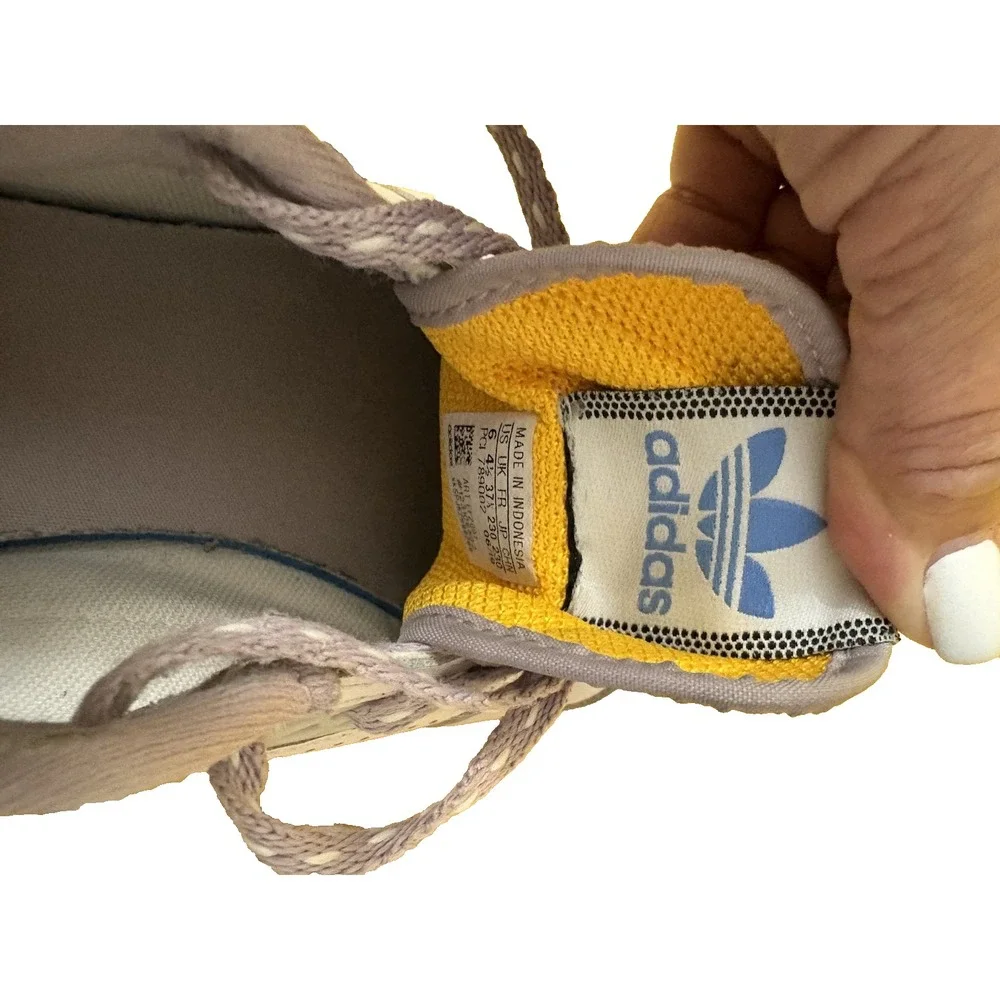 Adidas Women Shoes Slamcourt Stars Tennis Shoes Womens Pink Sneakers  Size 6